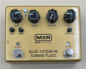 ベース MXR M287 Sub Octave Bass Fuzz MXR® SUB OCTAVE BASS FUZZ - Dunlop
